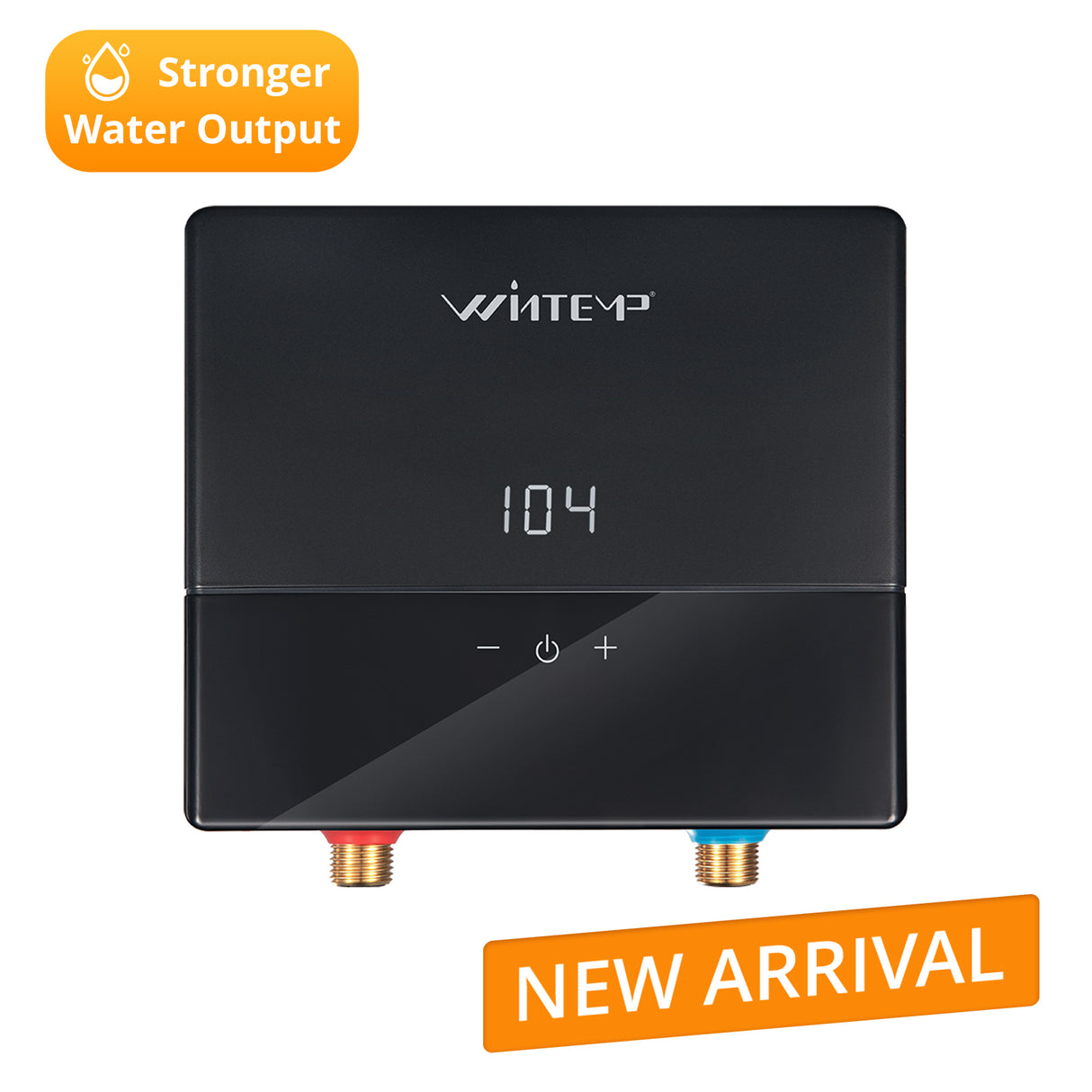 KJU144 Black 120V / 4.4KW Point-of-Use Electric Tankless Water Heater