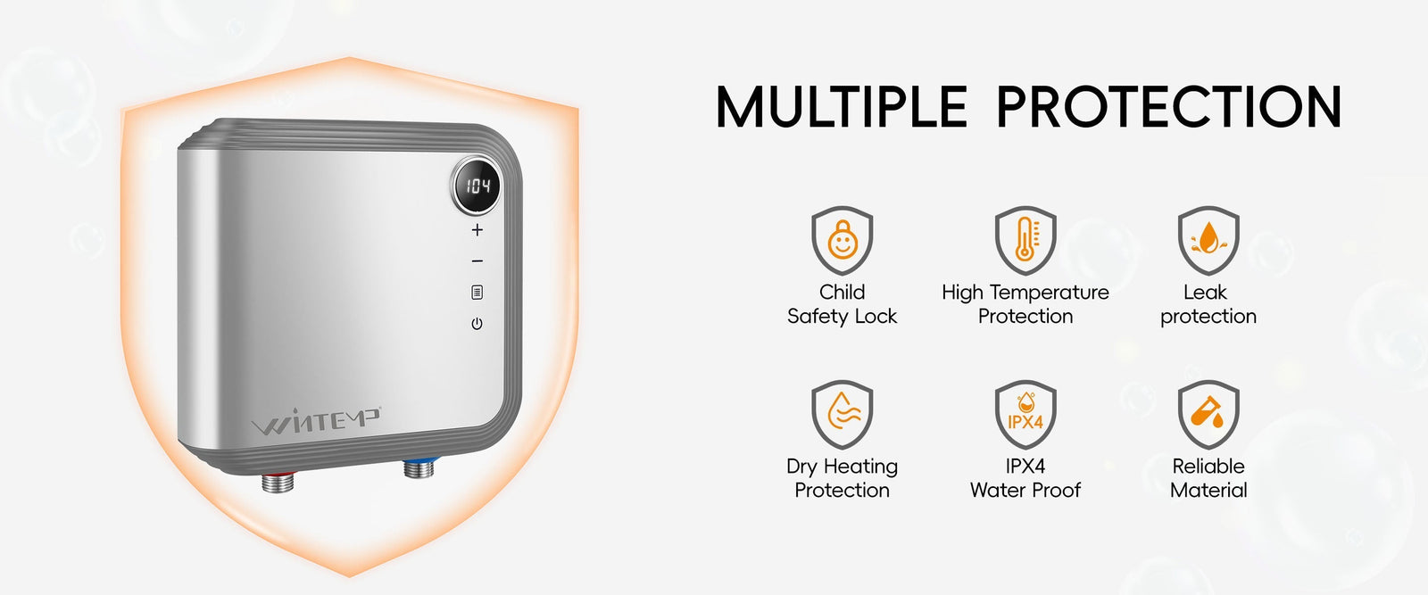 Safety Features of Wintemp Tankless Heaters: Peace of Mind for Every Household