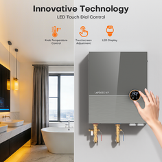 WM27 Plus Smart Whole-House Tankless Electric Water Heater