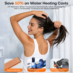 WM27 Plus Smart Whole-House Tankless Electric Water Heater