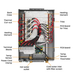 Durchlauferhitzer elektrisch - 240 V | 27 kW WN27 